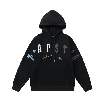 APST Black Hoodie with Graphic Print
