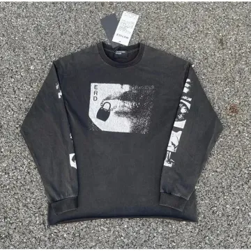 Black Graphic Long Sleeve T-Shirt