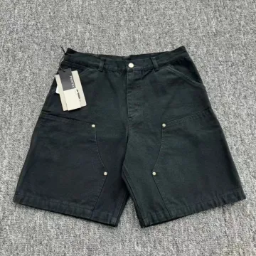 Black Utility Shorts