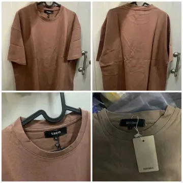 Brown Oversized Crew Neck T-Shirt