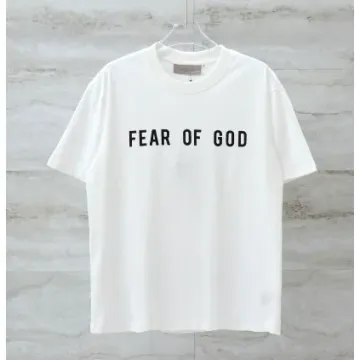 Fear of God White Crew Neck T-Shirt