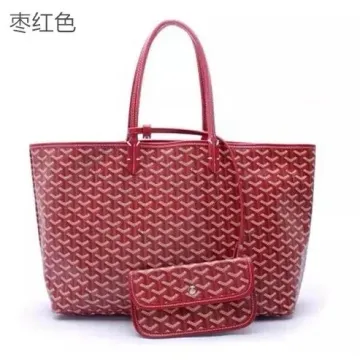 Goyard Saint Louis Tote Bag Burgundy
