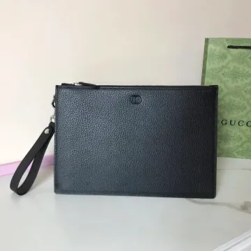 Gucci Interlocking G Black Clutch