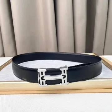Hermès H Black/Silver Belt