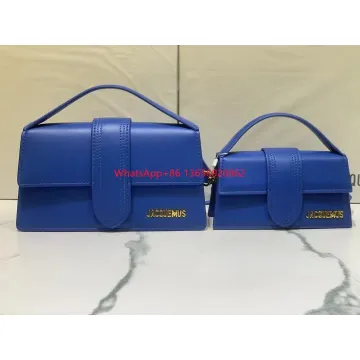 Jacquemus Le Chiquito Blue Top Handle Bag