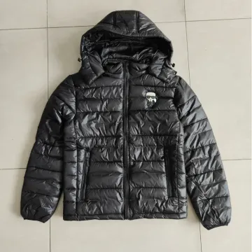 Karl Lagerfeld Black Capsule Character Puffer Jacket