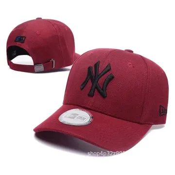 New Era 59FIFTY Burgundy NY Yankees Baseball Cap
