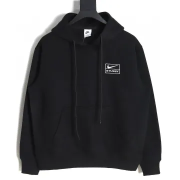Nike x Stussy Triple Black Hoodie
