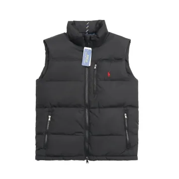 Polo Ralph Lauren Classic Logo Black Puffer Vest