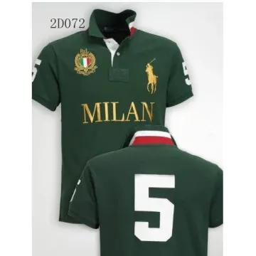 Polo Ralph Lauren Classic Logo Milan Green Polo Shirt