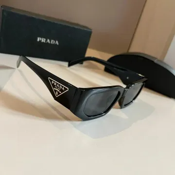 Prada Classic Logo Black Sunglasses