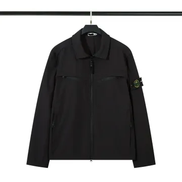 Stone Island Black Zip-Up Jacket