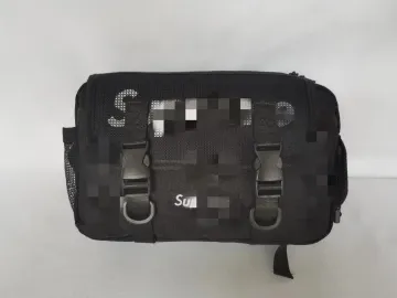 Supreme Box Logo Black Messenger Bag