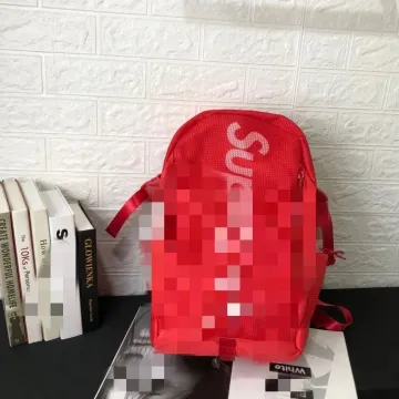 Supreme Box Logo Red Backpack