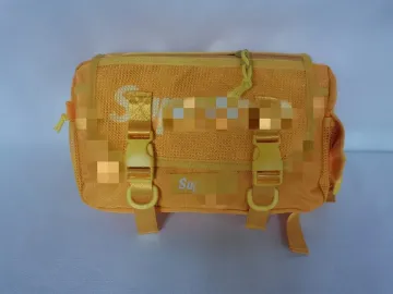Supreme Box Logo Waist Bag Yellow