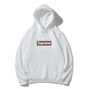 Supreme Box Logo White Collaboration Print Hoodie