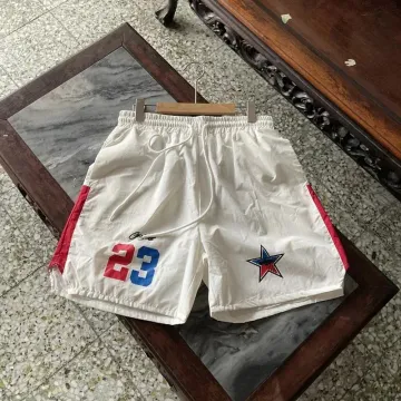White/Red/Blue Basketball Shorts